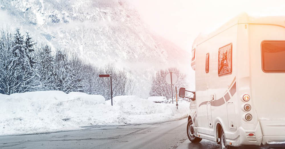 Camper per l'inverno