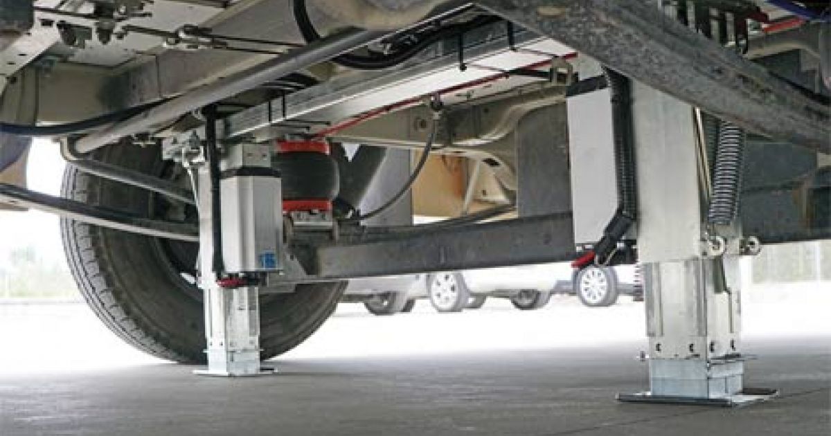 Piedini di stazionamento tesa