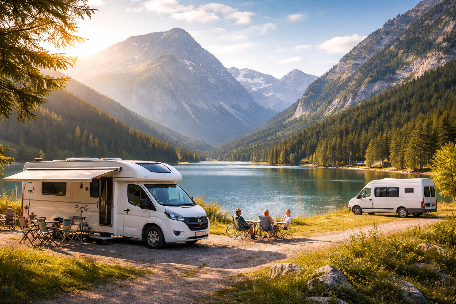 sosta libera in camper